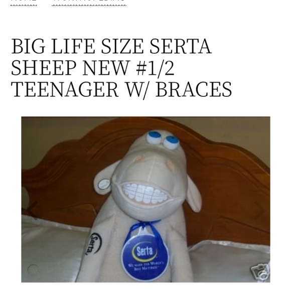 Curto Collectable Serta Counting  🐑 Sheep - Picture 7 of 16